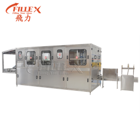 Полностью автоматическая линия для розлива воды на 3/5 галлонов щеткой и стиральной машиной