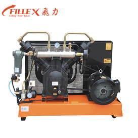 Двухступенчатый воздушный компрессор высокого давления